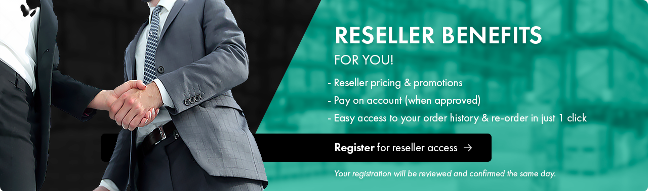 Reseller registration and login